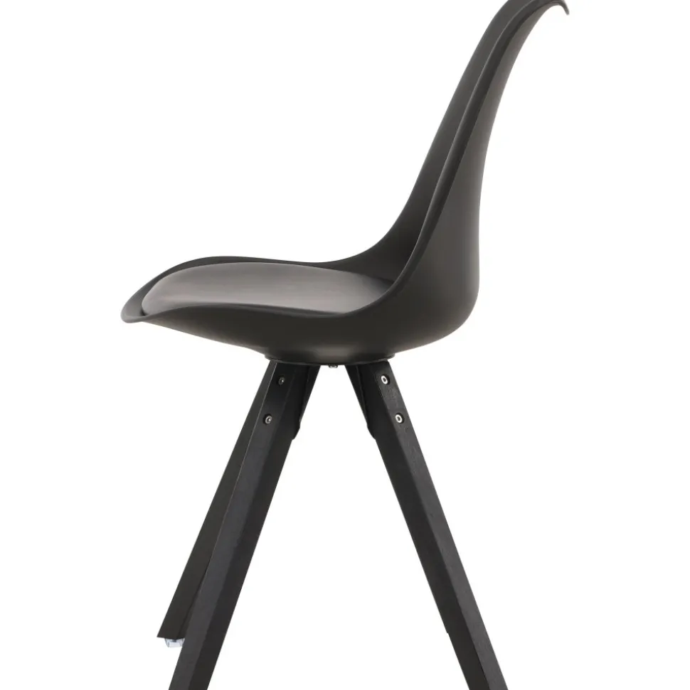 Matstol svart PU / Plast