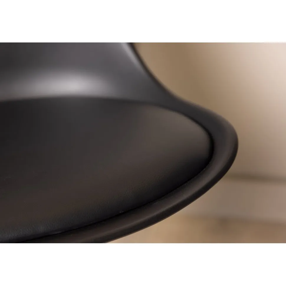 Matstol svart PU / Plast