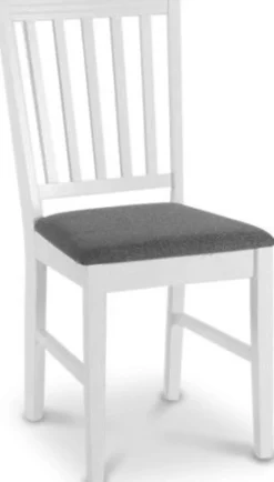 Matstol vit/grå - Sandhamn