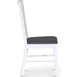 Matstol vit/grå - Sandhamn Gripsholm + Textilrengöring för möbler