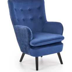 Maurice fåtölj - Mörkblå