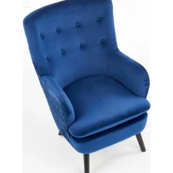 Maurice fåtölj - Mörkblå