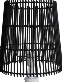 Meco bordslampskärm - Svart rotting