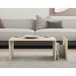 Memo soffbord - Travertin