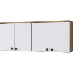 Mendy överskåp - Valnöt/vit