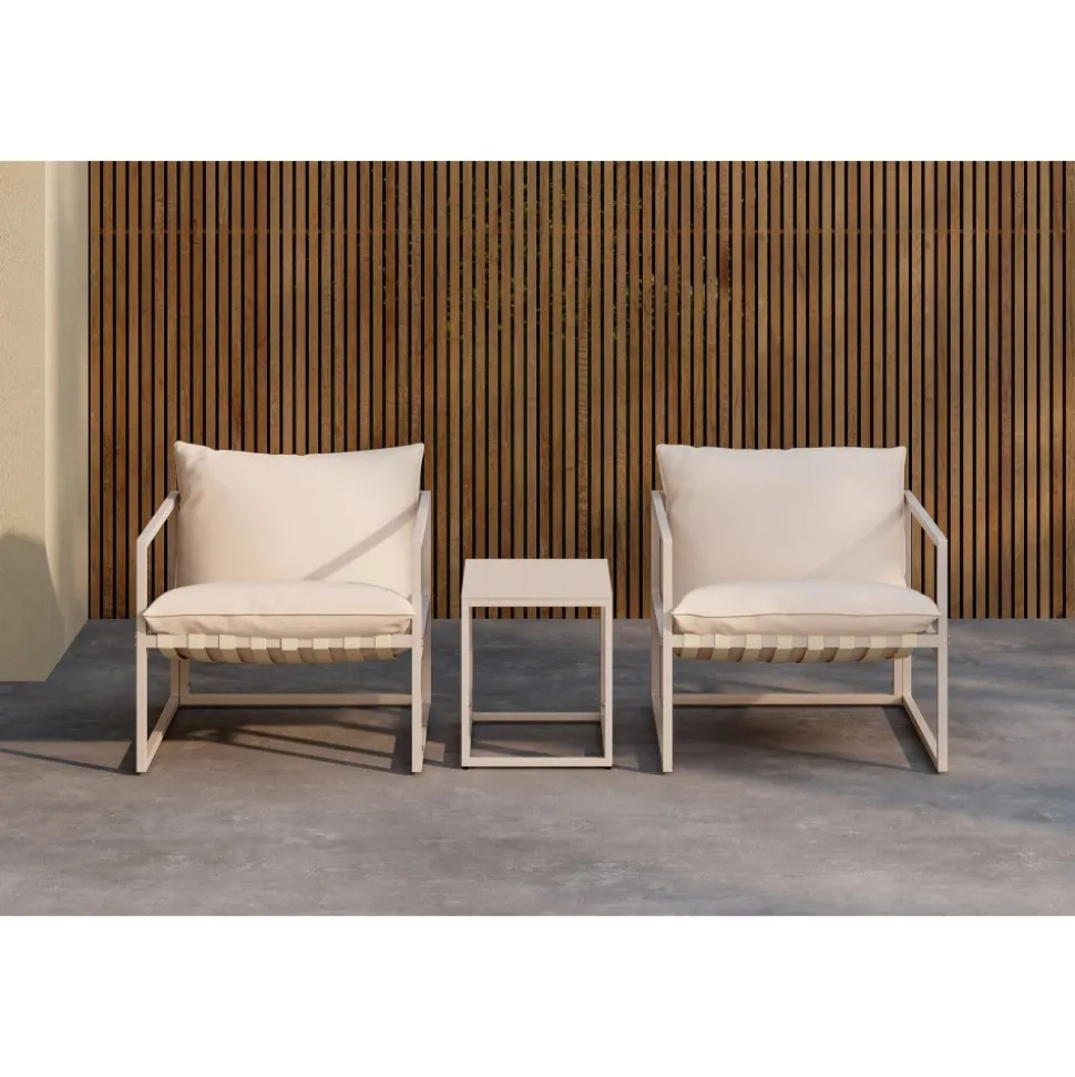 Messina loungegrupp - Beige