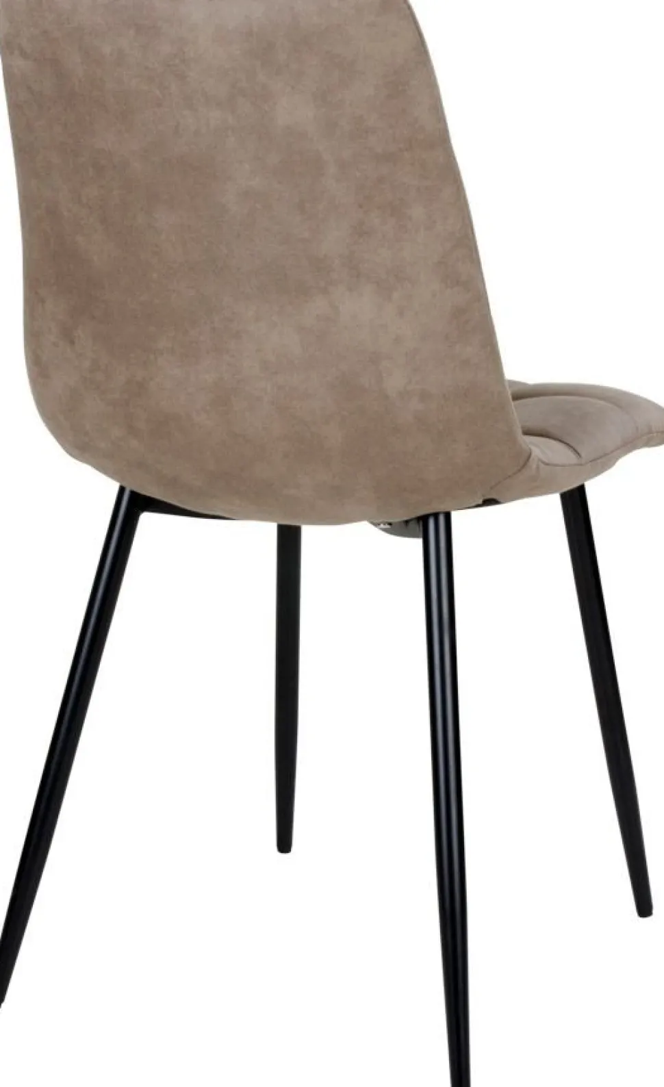 Middelfart Matstol - Ljusbrun/svart