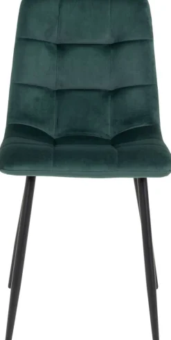 Middelfart Matstol - Mörkgrön/svart
