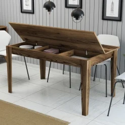 Milan matbord 145 x 88 cm - Valnöt