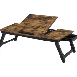 Milea laptopbord - Brun/svart