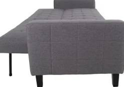 Milton Bäddsoffa - Mörkgrå/björk