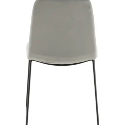 Minnie matstol - Grå sammet