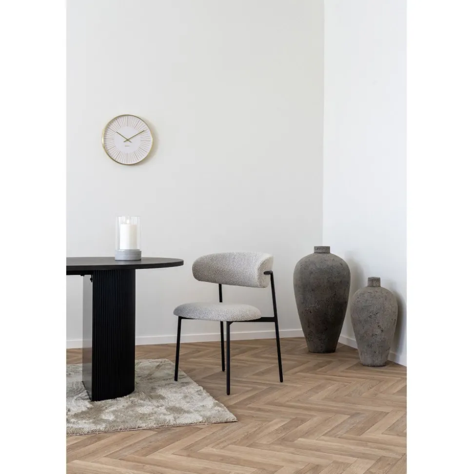 Mira matstol - Sand bouclé