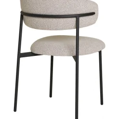 Mira matstol - Sand bouclé