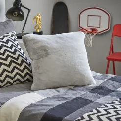 Mjukis kuddfodral 60x60 cm - Ljusgrå