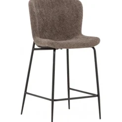 Modesto barstol - Brun boucle
