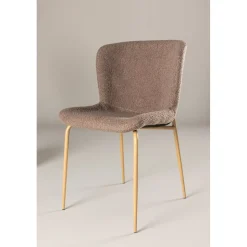 Modesto matstol - Brun boucle