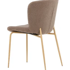 Modesto matstol - Brun boucle