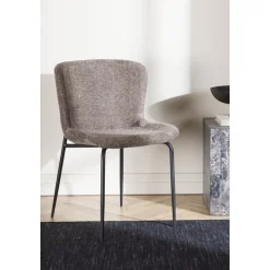 Modesto matstol - Brun boucle