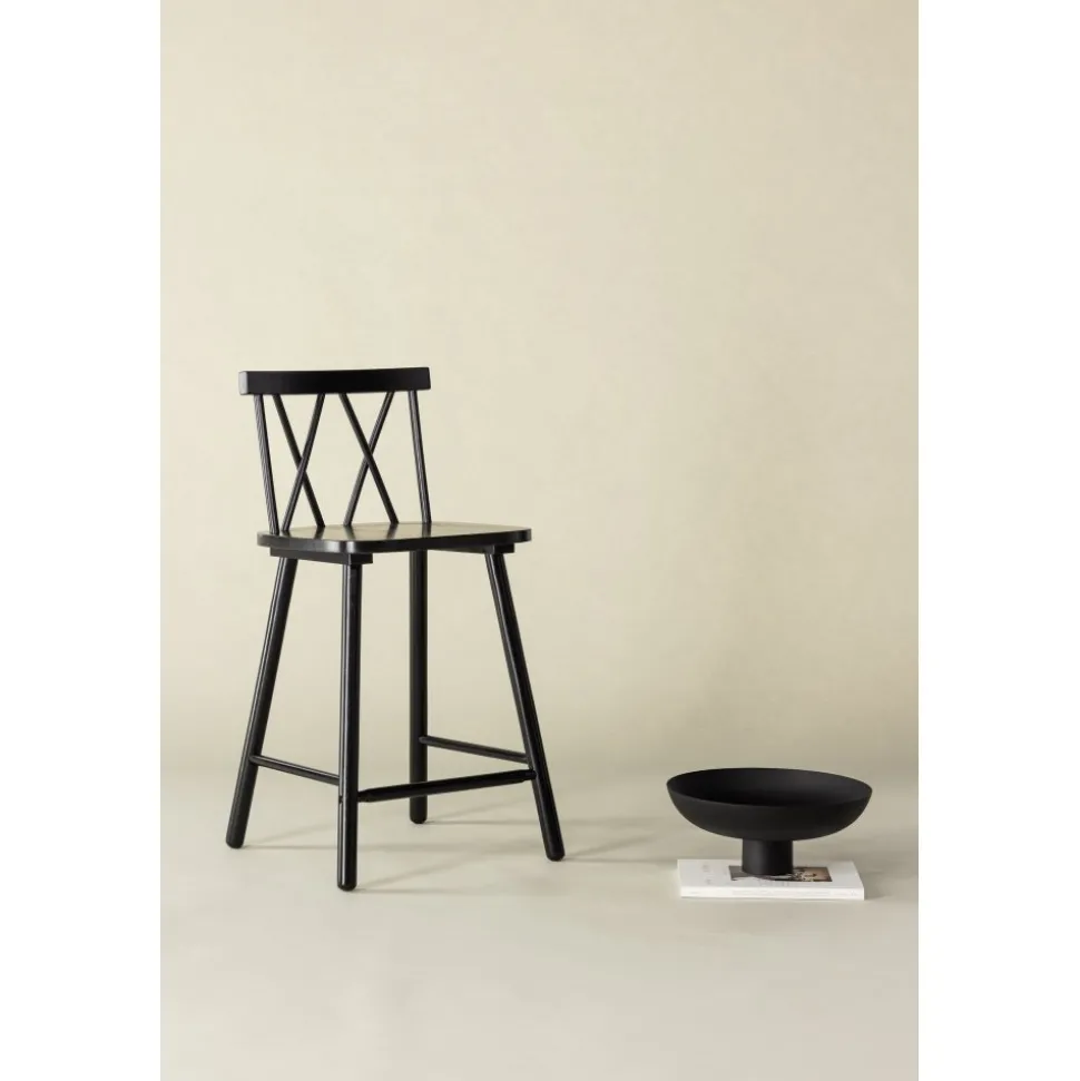 Mollöström barstol - Svart