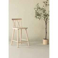 Mollöström barstol - Whitewash