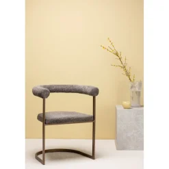 Morning matstol - Brun boucle