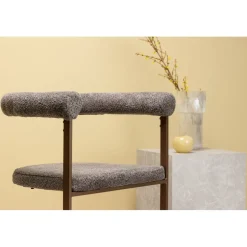 Morning matstol - Brun boucle