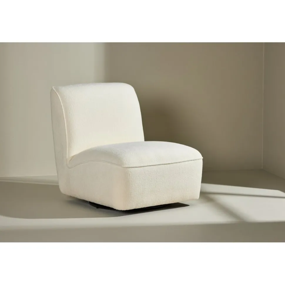 My fåtölj - Vit bouclé