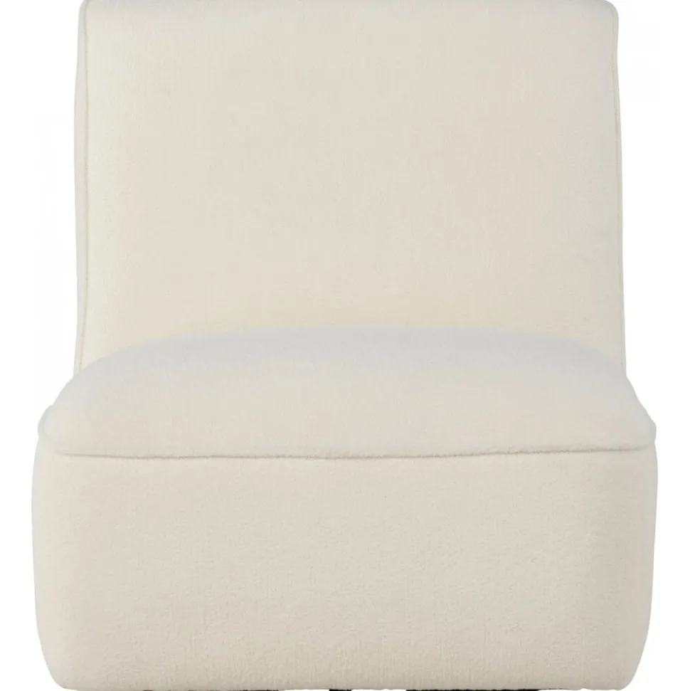 My fåtölj - Vit bouclé