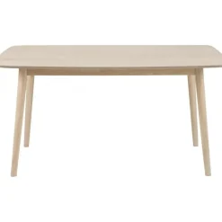 Nagano matbord 150 cm - Vitpigmenterad ek