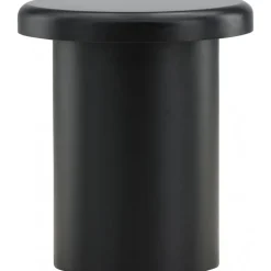 Namsos sidobord Ø40 cm - Svart