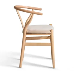 Nemo karmstol lackad bok + Fläckborttagare för möbler