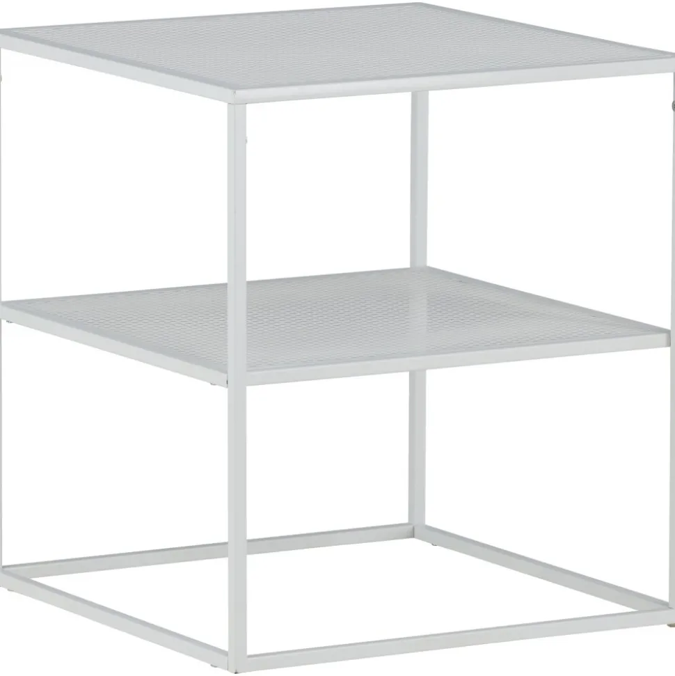 Netz sidobord 55 x 55 cm - Vit