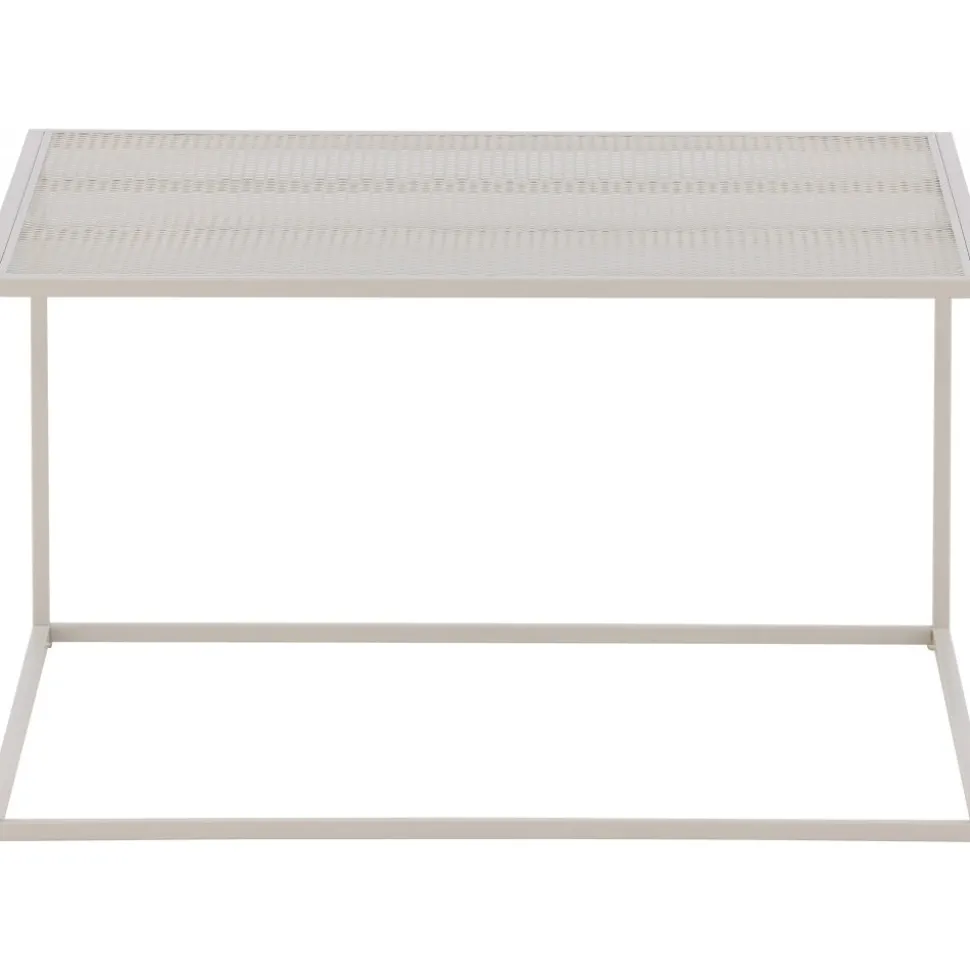 Netz soffbord 80 x 80 cm - Beige