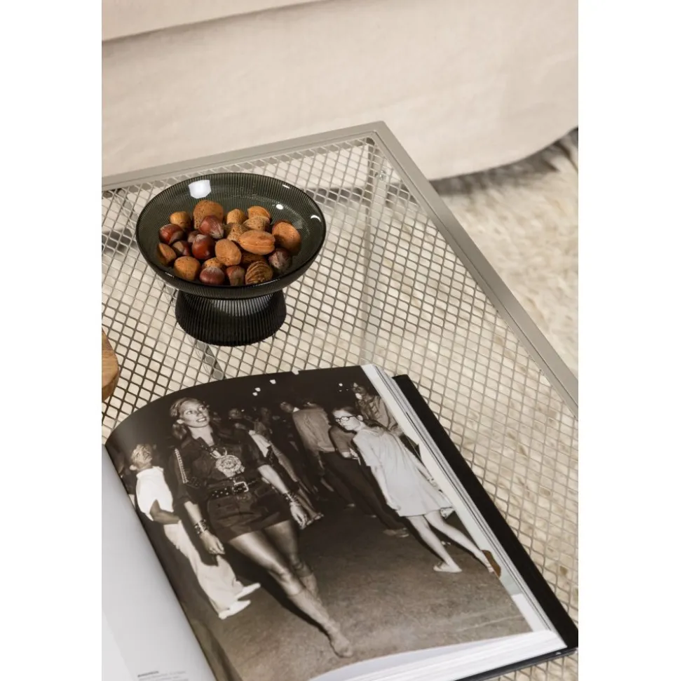 Netz soffbord 80 x 80 cm - Beige