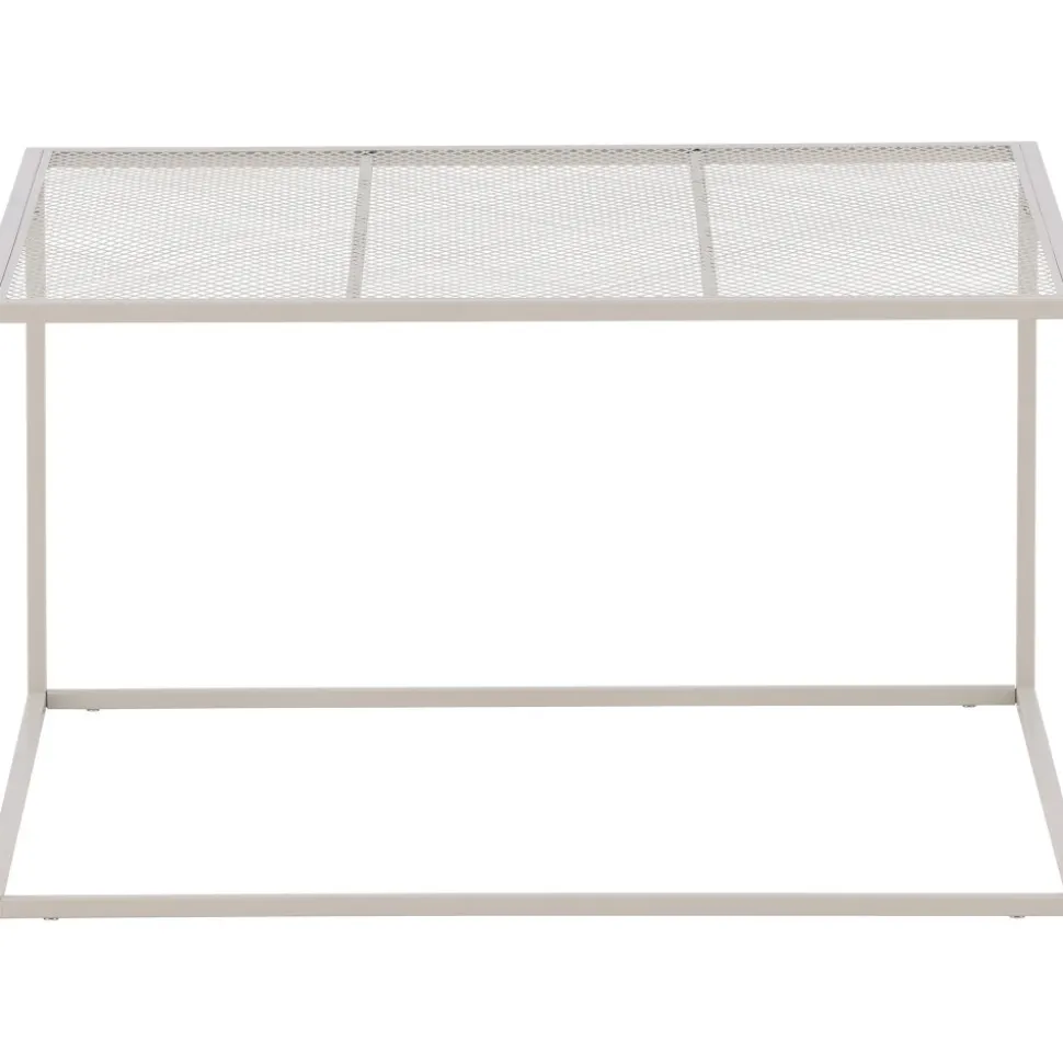 Netz soffbord 80 x 80 cm - Beige
