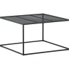 Netz soffbord 80 x 80 cm - Svart