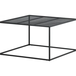 Netz soffbord 80 x 80 cm - Svart