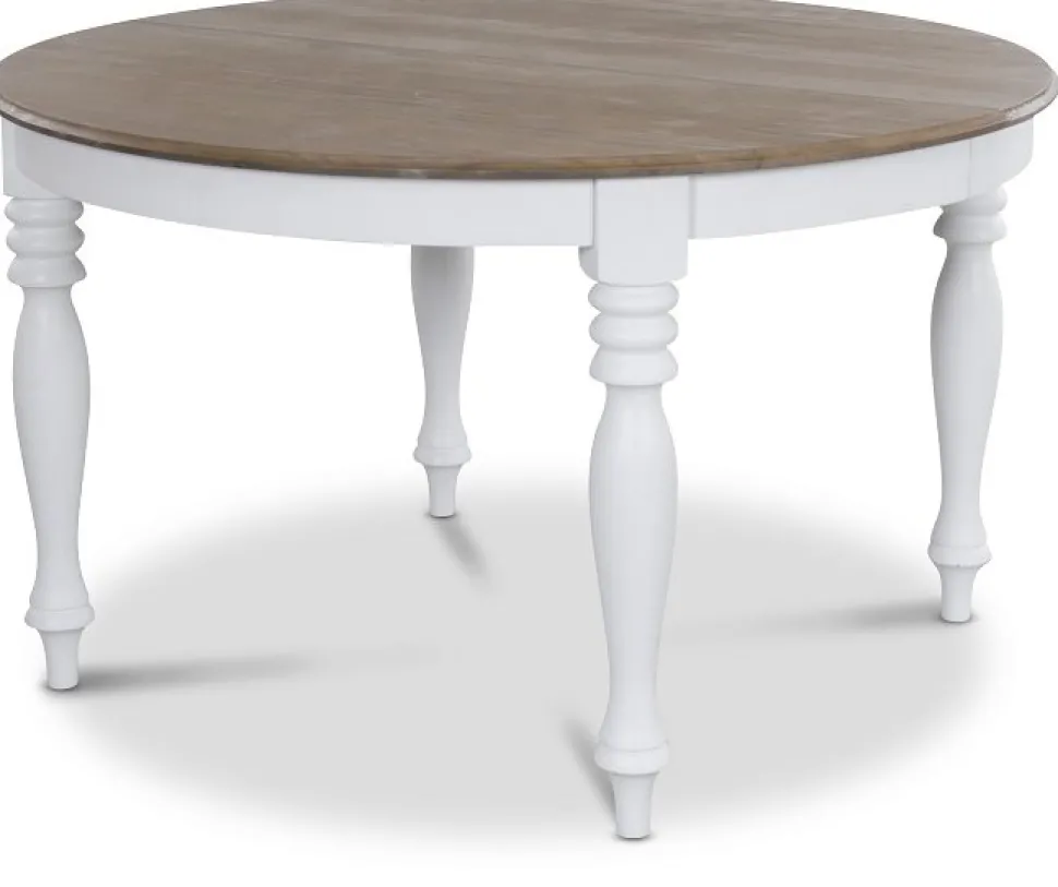 New England matgrupp inklusive 4 st Tuva matstolar i grått tyg + 4.00 x Stolsdyna