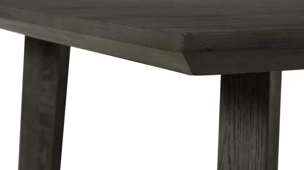 New York matbord 180 cm i brunbetsad ek