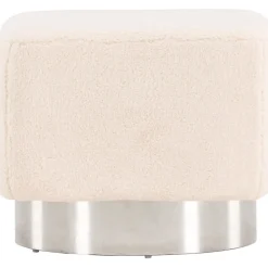 Newton sittpuff - Offwhite/Silver