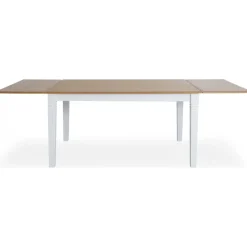 Nidingen tilläggsskiva - Vit / brunbetsad ekfanér