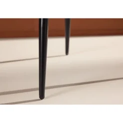 Night matstol - Beige sammet/svart