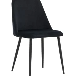 Night matstol - Svart sammet