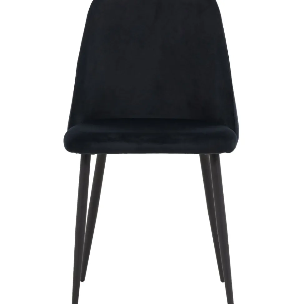 Night matstol - Svart sammet