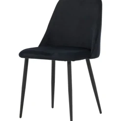 Night matstol - Svart sammet