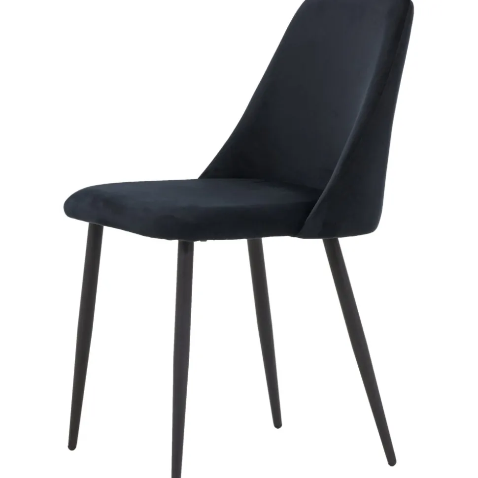 Night matstol - Svart sammet