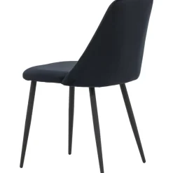 Night matstol - Svart sammet