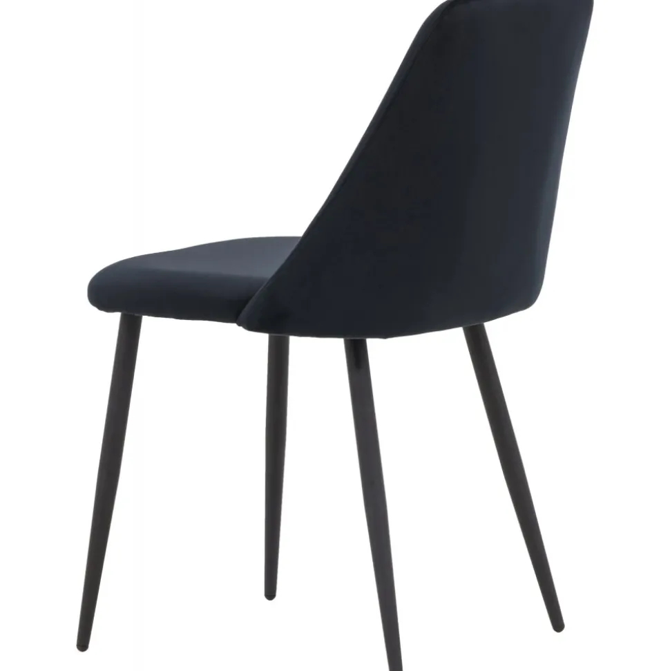 Night matstol - Svart sammet