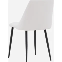 Night matstol - Vit PU